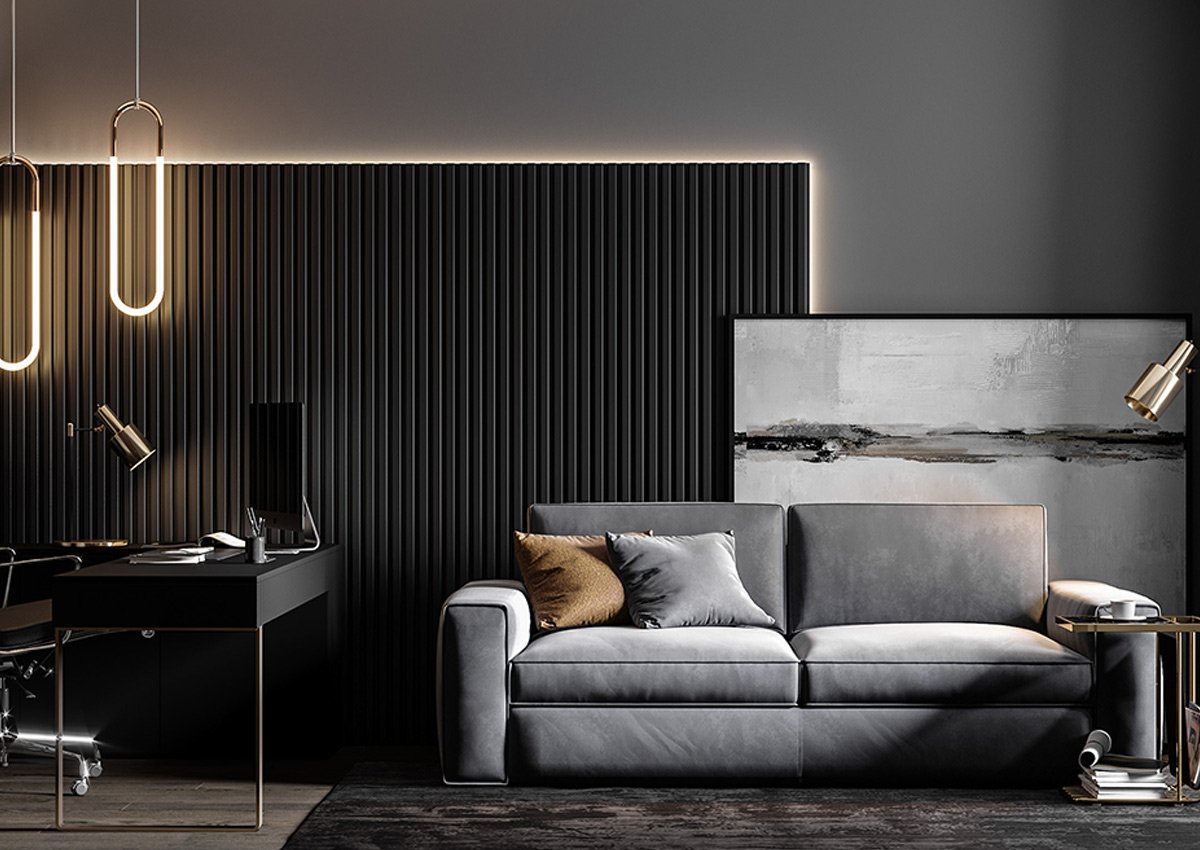 Modern kitchen interior design by Interiar – sleek and functional spaces